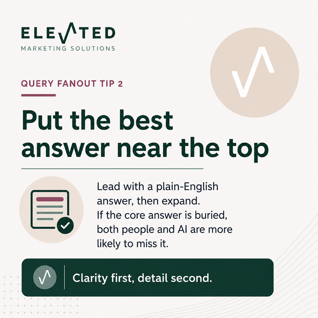 AI Optimization and Query Fan Outs