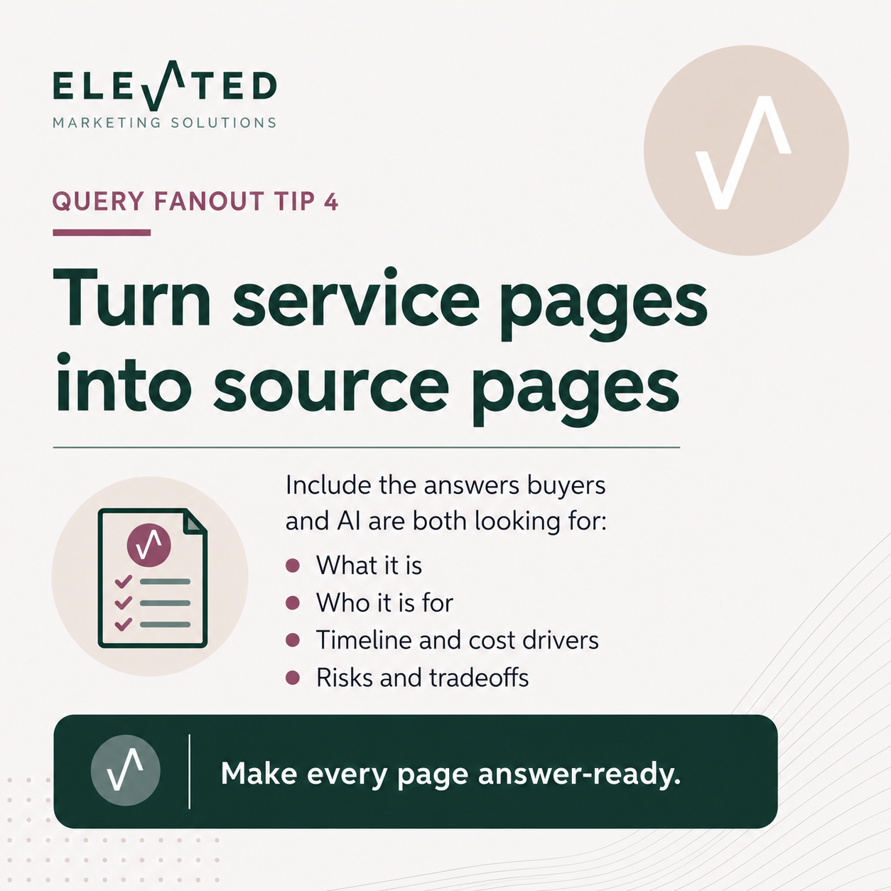 AI Optimization and Query Fan Outs